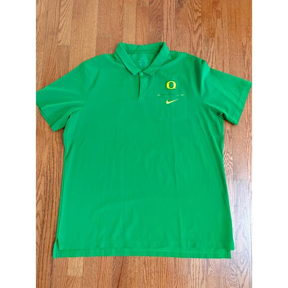 Nike Oregon Ducks Polo Shirt 2019 Elite Performance Men’s Size: XXL Dri-fit - Picture 1 of 6